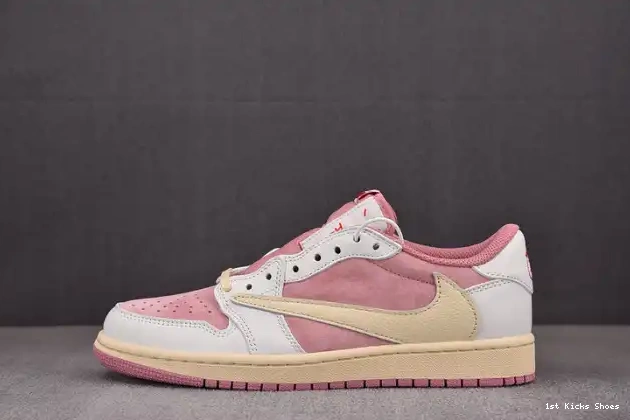 1st Kicks Shoes DM7866-600 AJ OG SP Travis 1 Low Scott x 0617